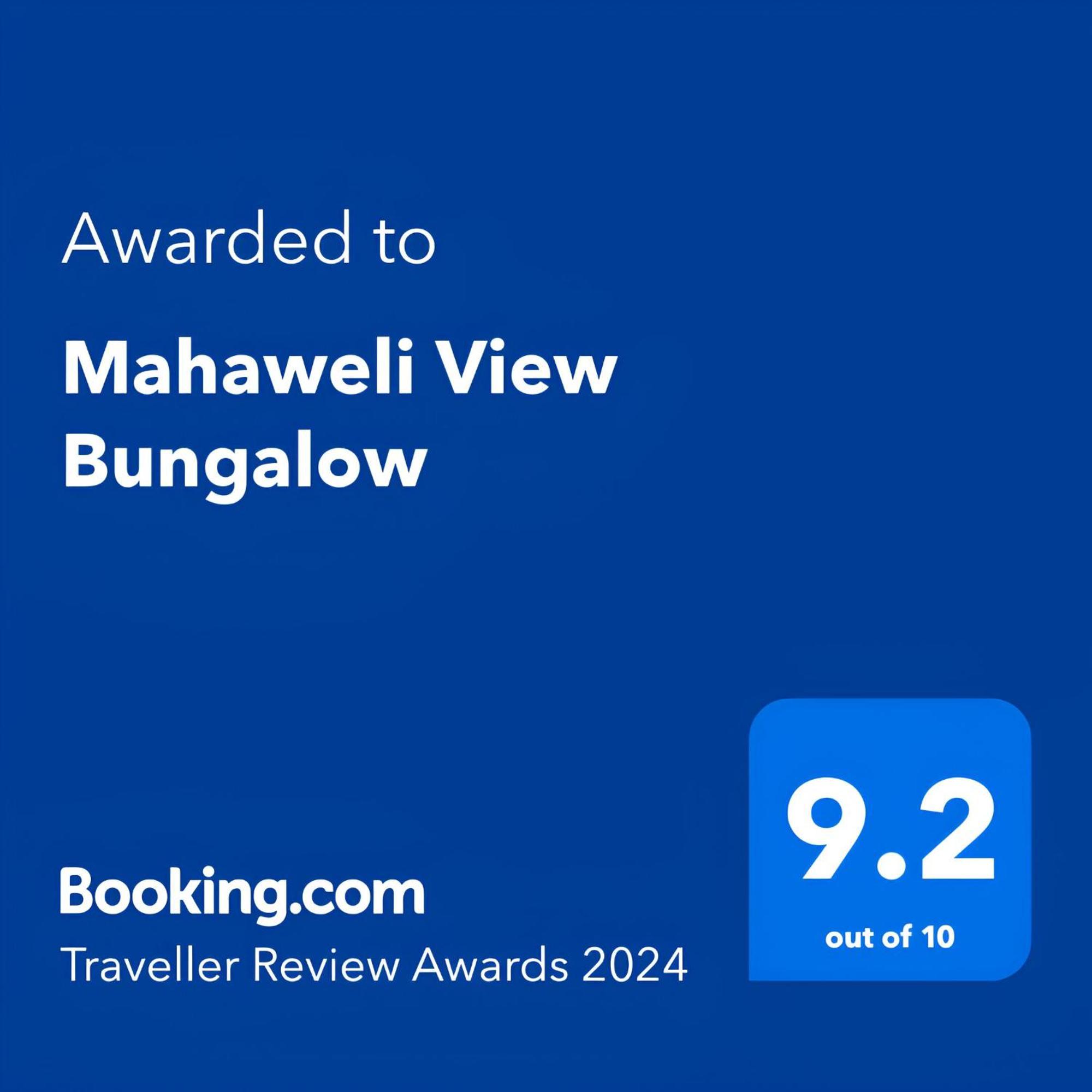 Mahaweli View Bungalow Канди Екстериор снимка